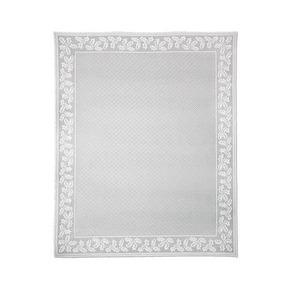 Heritage Lace Heritage Lace HV-70108W 70 x 108 in. Holly Vine Tablecloth HV-70108W - main